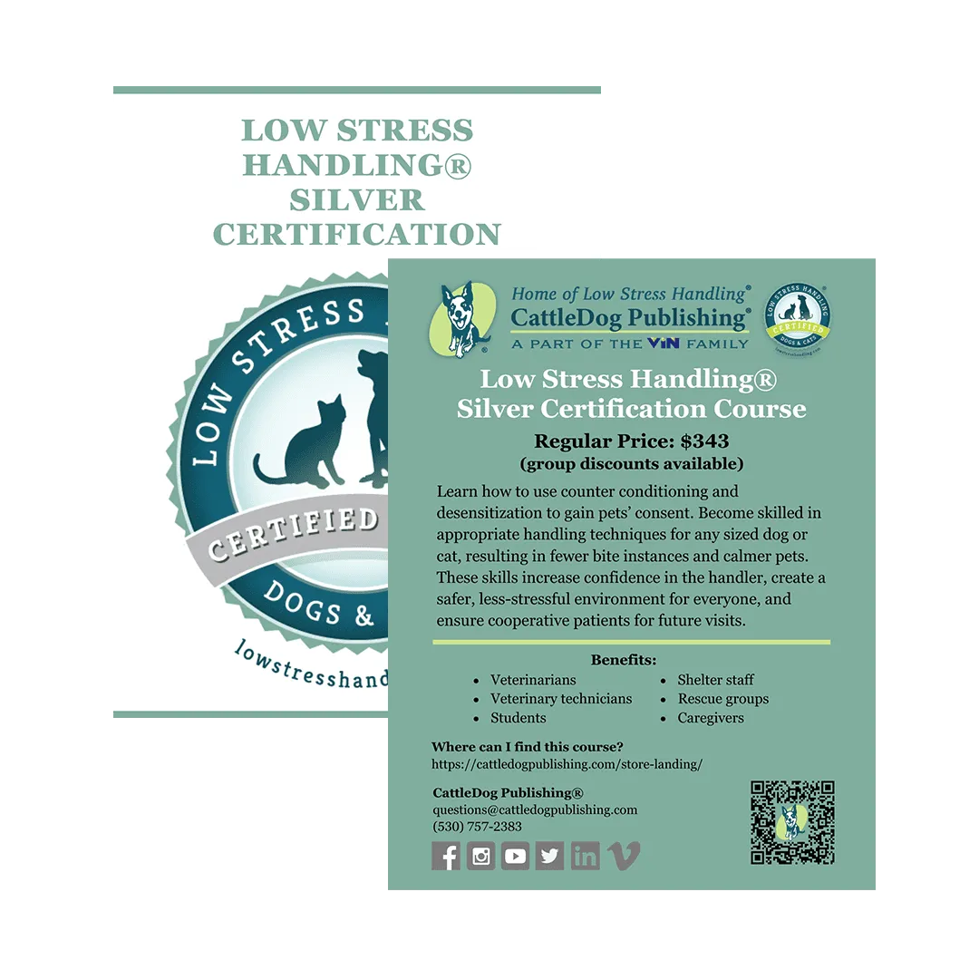 Product Card: Low Stress Handling® Silver Certification Course