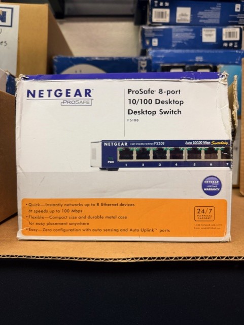 ProSafe 8 port Desktop Switch